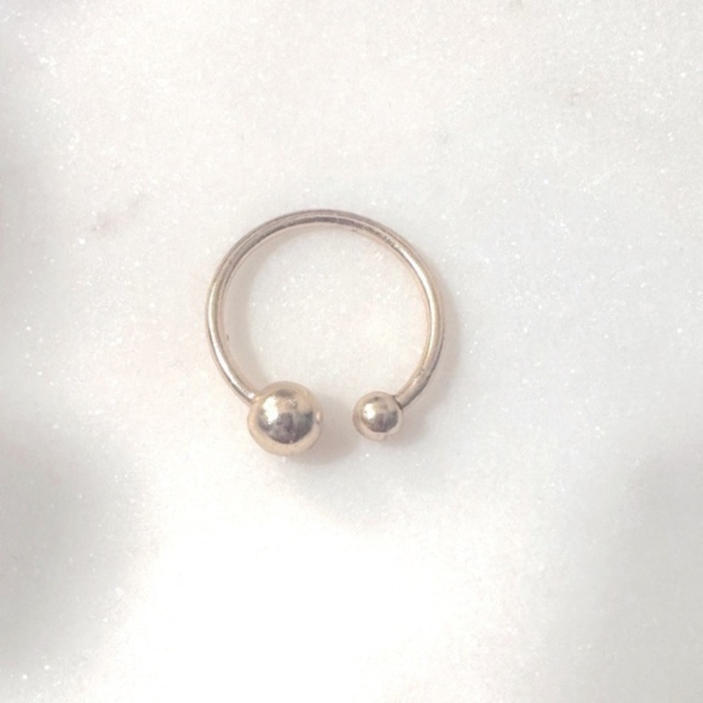 Madewell Bubble Ball Gold Ring